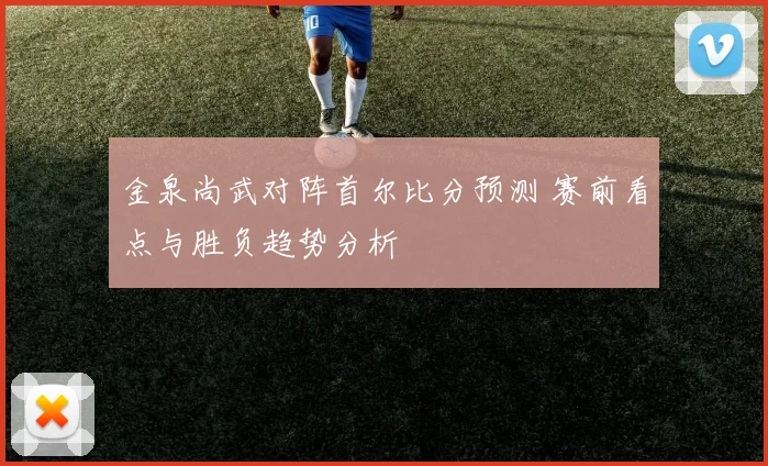 金泉尚武对阵首尔比分预测 赛前看点与胜负趋势分析
